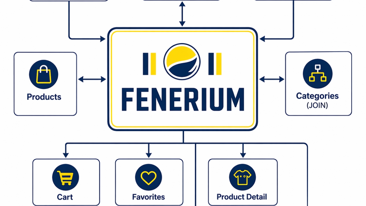PHP/MYSQL - Mini E-Ticaret Sitesi (Fenerium) Resmi